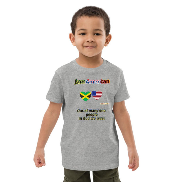JamAmerican Organic cotton kids t-shirt - CreLESAtive™