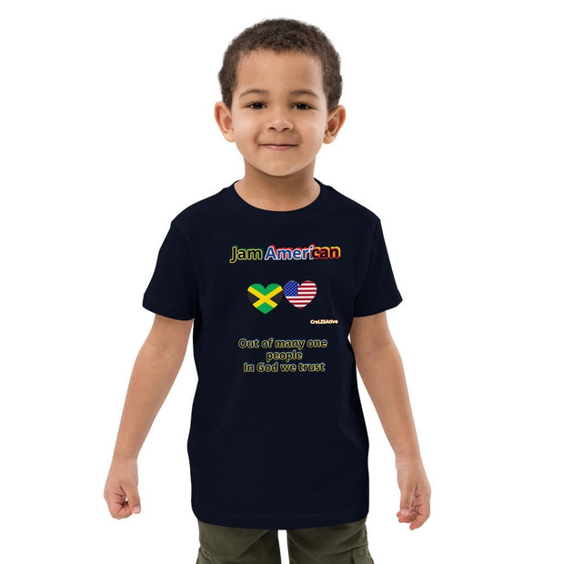 JamAmerican Organic cotton kids t-shirt - CreLESAtive™