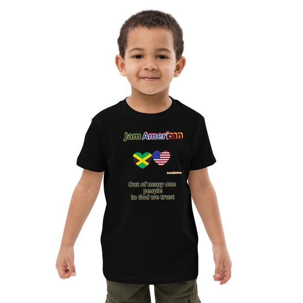 JamAmerican Organic cotton kids t-shirt - CreLESAtive™