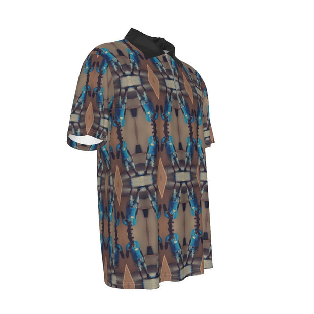 KB Lapel Zip Short Sleeve POLO - CreLESAtive™