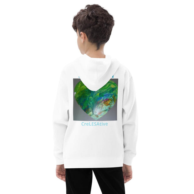 Kids fleece hoodie - CreLESAtive™