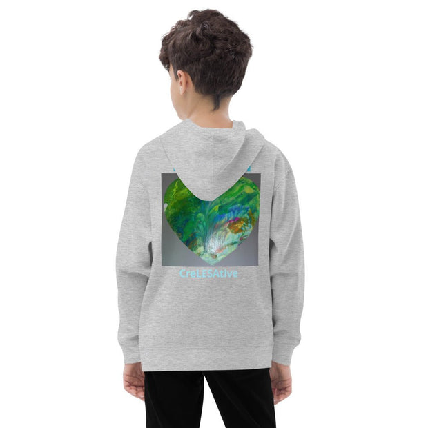 Kids fleece hoodie - CreLESAtive™