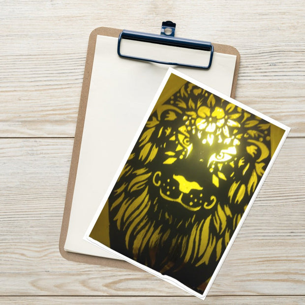 LION HEAD Sticker sheet - CreLESAtive™