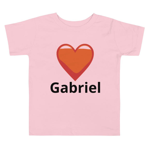 Love Gabriel Toddler Short Sleeve Tee - CreLESAtive™