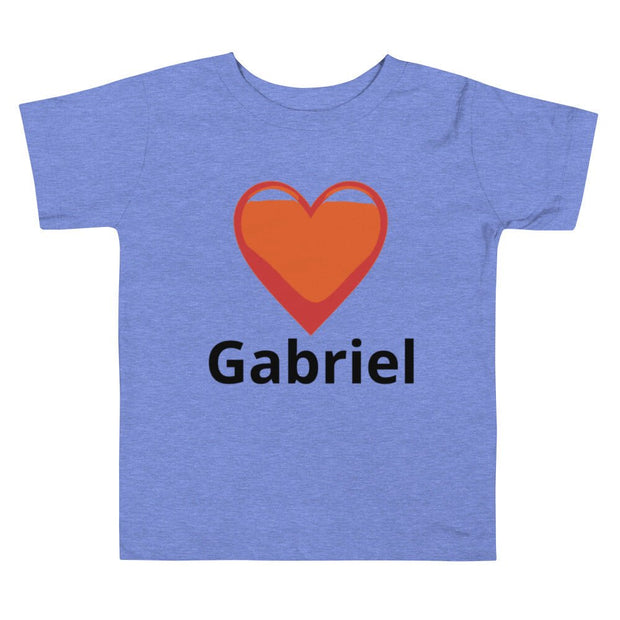 Love Gabriel Toddler Short Sleeve Tee - CreLESAtive™