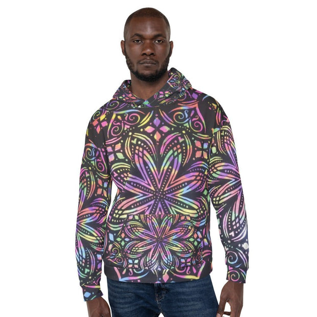 Mandala Flowers all over Unisex Hoodie - CreLESAtive™