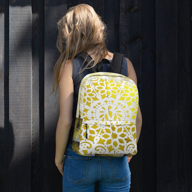 Mandala Gold Circle Backpack - CreLESAtive™