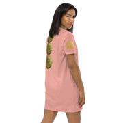 Mandala Gold Circle Organic cotton t-shirt dress - CreLESAtive™
