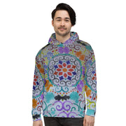 Mandala multi color. Unisex Hoodie - CreLESAtive™