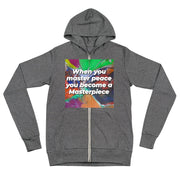 Masterpiece Unisex zip hoodie - CreLESAtive™