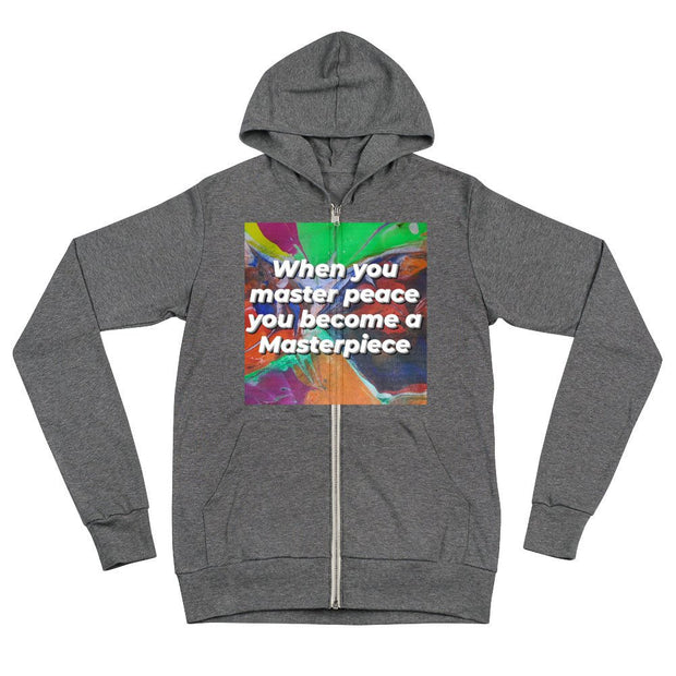 Masterpiece Unisex zip hoodie - CreLESAtive™