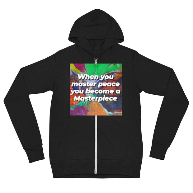 Masterpiece Unisex zip hoodie - CreLESAtive™