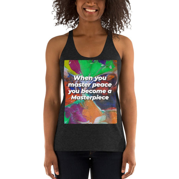 Masterpiece Women's Racerback Tank - CreLESAtive™