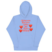 Mi luv you like how Jesus luv likkle pickney Unisex Hoodie - CreLESAtive™