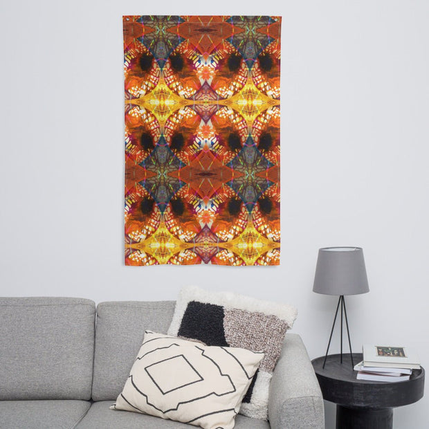 NEON SACRED GEOMETRY FLAG - CreLESAtive™