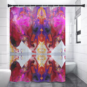 Pink Marble Shower Curtains 150（gsm） - CreLESAtive™