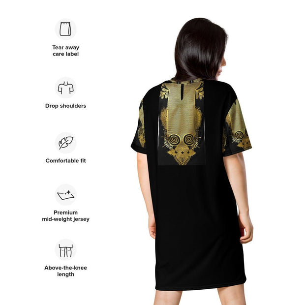 Royal T-shirt dress - CreLESAtive™