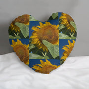 Sunflower Heart-shaped pillow - CreLESAtive™