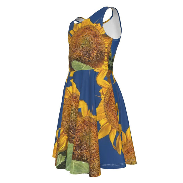 Sunflower Kid's Sleeveless Vest Dress - CreLESAtive™