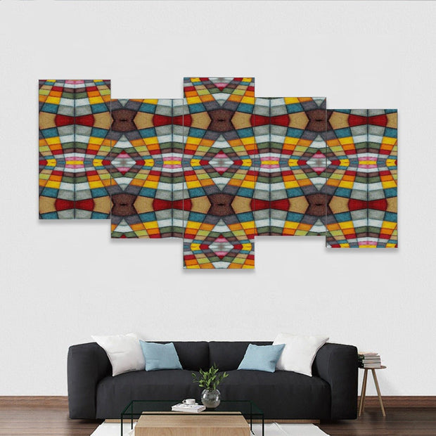 Synchrony Framed five-piece mural - CreLESAtive™