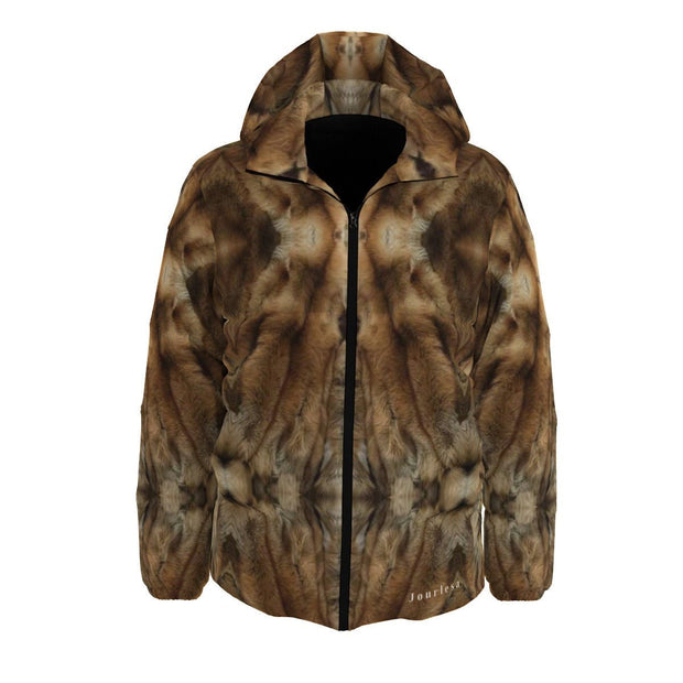 Tiger Print Unisex Down Jacket - CreLESAtive™