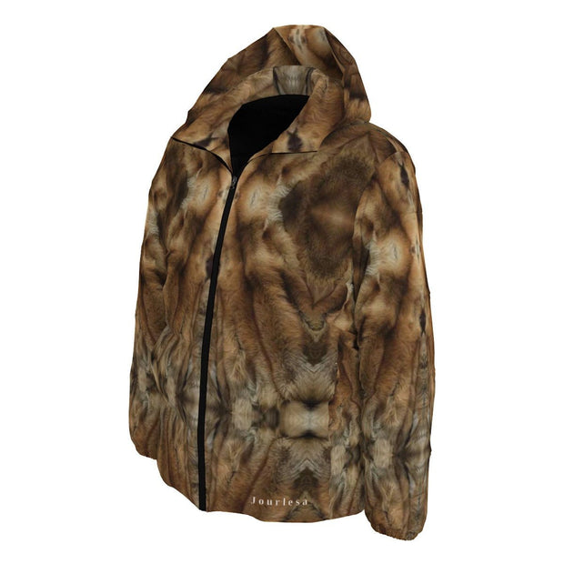 Tiger Print Unisex Down Jacket - CreLESAtive™
