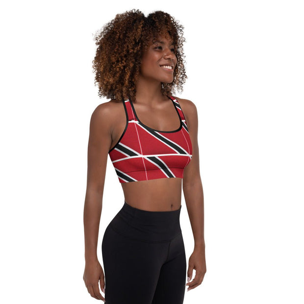 Trinidad & Tobago Padded Sports Bra - CreLESAtive™