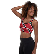 Trinidad & Tobago Padded Sports Bra - CreLESAtive™