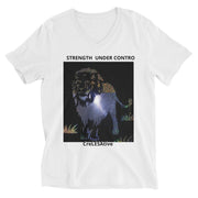 Unisex Short Sleeve V-Neck T-Shirt - CreLESAtive™