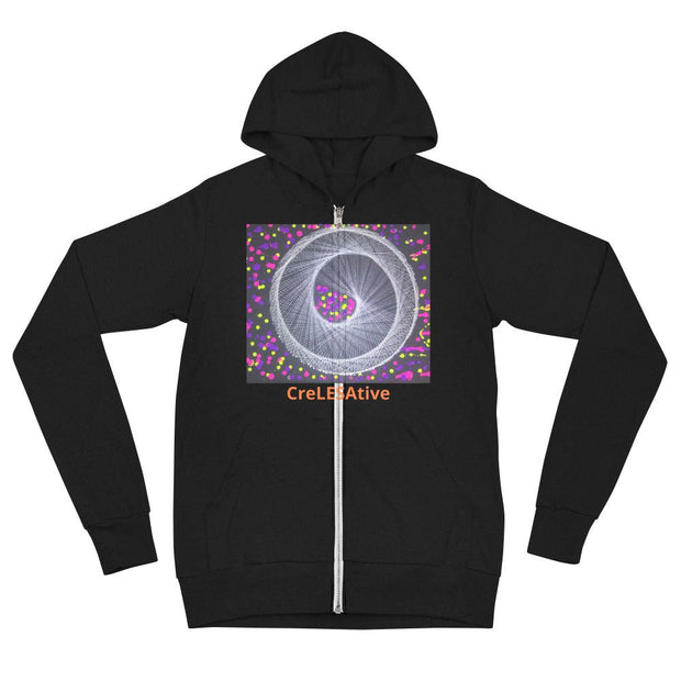 Unisex zip hoodie - CreLESAtive™