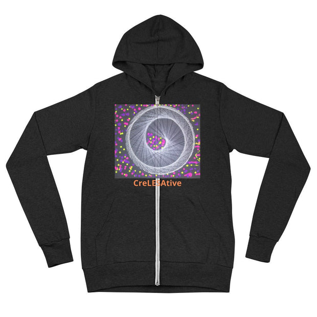 Unisex zip hoodie - CreLESAtive™