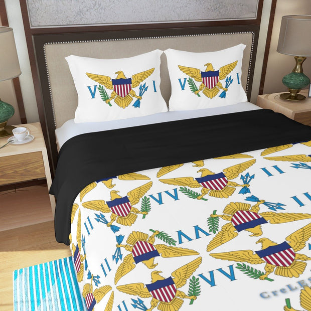 USVI Three Piece Duvet Cover Set - CreLESAtive™