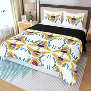 USVI Three Piece Duvet Cover Set - CreLESAtive™