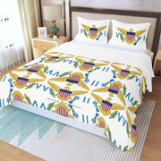 USVI Three Piece Duvet Cover Set - CreLESAtive™