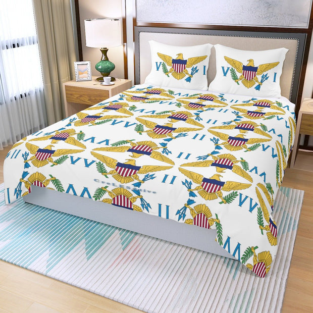 USVI Three Piece Duvet Cover Set - CreLESAtive™