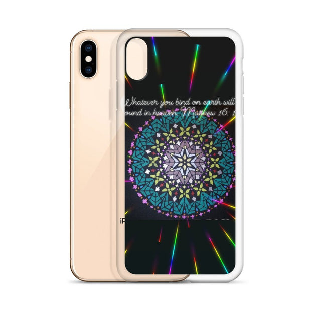 Whatever you bind on earth will be bound in heaven. Matthew 16:19 iPhone Case - CreLESAtive™