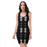 Wine glass pattern Sublimation Cut & Sew Dress - CreLESAtive™