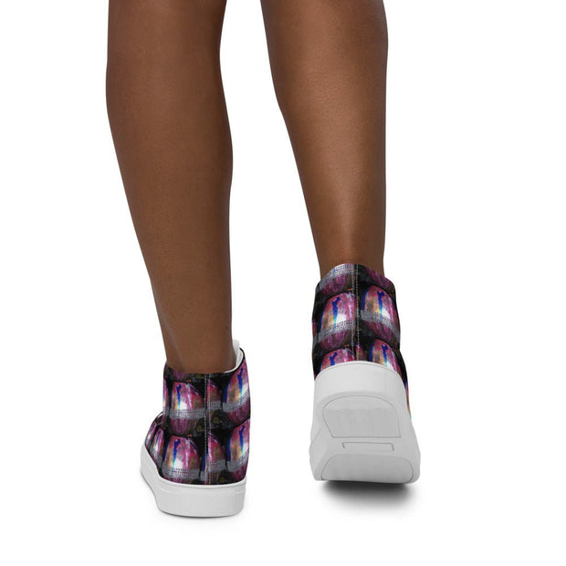 Women’s high top canvas shoes - CreLESAtive™